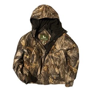 Boys field and stream hunting jacket youth medium
